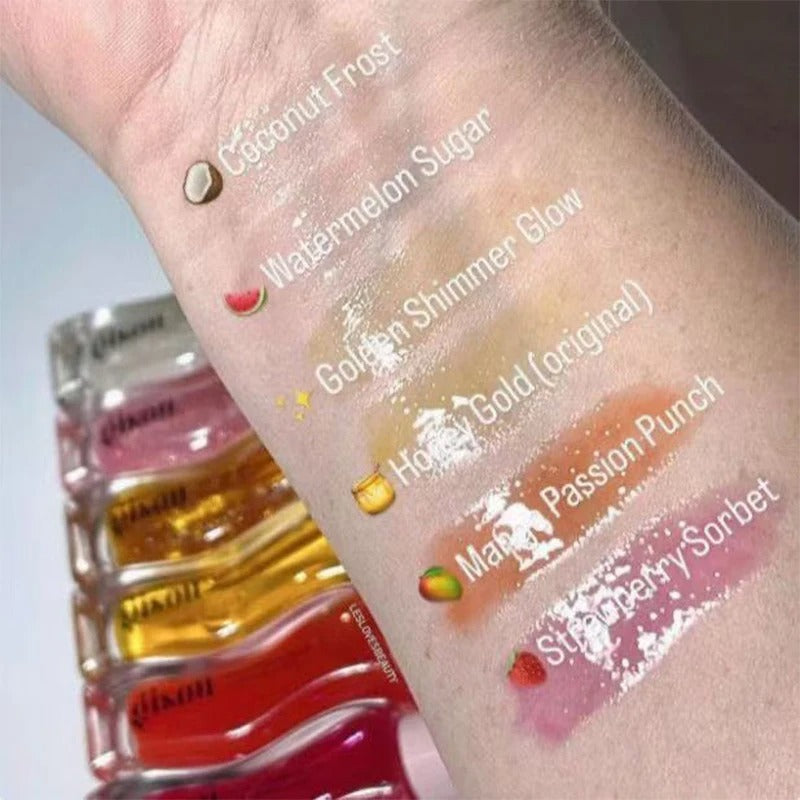 6-in-1 Hydrating Lip Oil Gloss | Moisturizing Lip Care