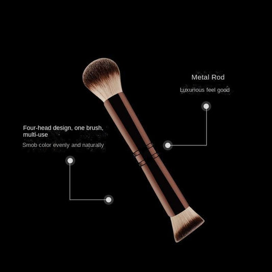 SomaGlow 4-in-1 Makeup Brush Set – Powder, Blush & Contour Brushes